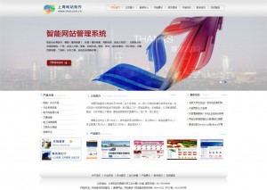 通栏全屏企业网站 灰白色调 代码简单 页面美观 适合多个行业