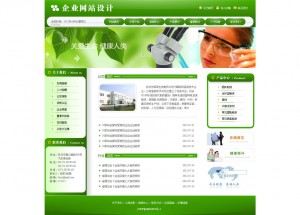 绿色标准通用企业网站GBk独立后台 生成静态页面利于SEO