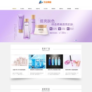 企业网站 清新素雅 标准企业网站  手机网站